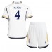 Real Madrid David Alaba #4 Dětské Oblečení Domácí Dres 2023-24 Krátkým Rukávem (+ trenýrky)